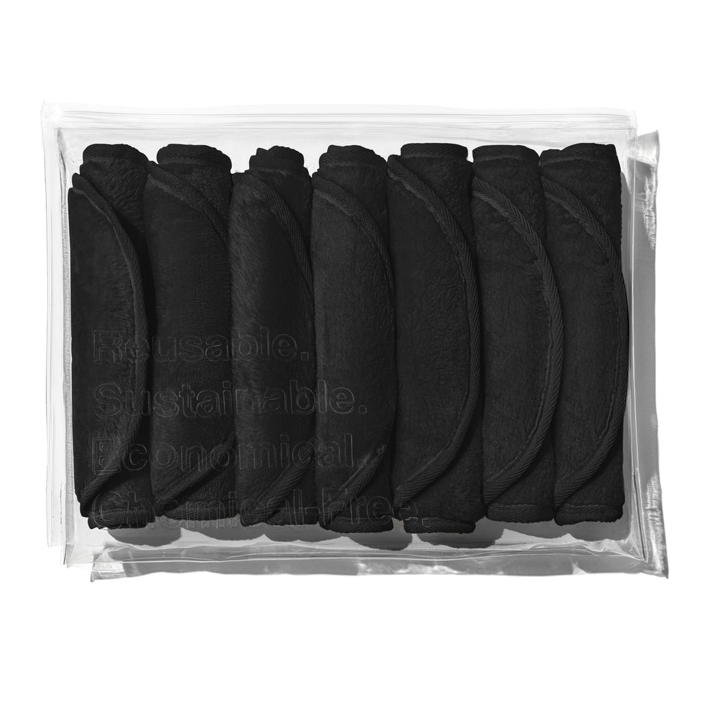 Bisous Cloth - Charcoal Black